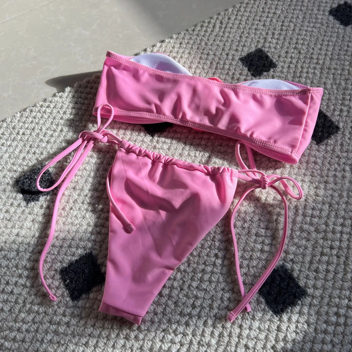 Sommerlicher Push-up-Bikini im brasilianischen Stil – ideal für Strand und Pool