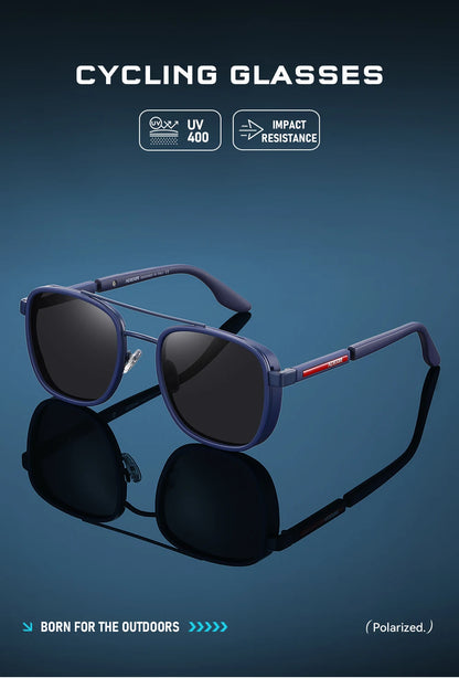 Sonnenbrille Vollrand TR90 polarisiert Angeln Fahren Herren