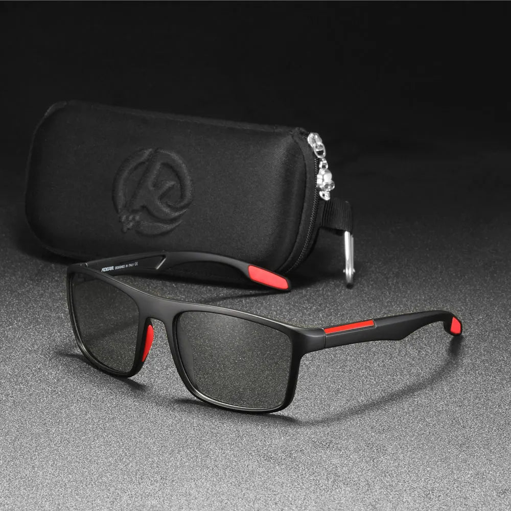Sonnenbrille photochrom polarisiert UV400 Tag und Nacht Fahren Unisex
