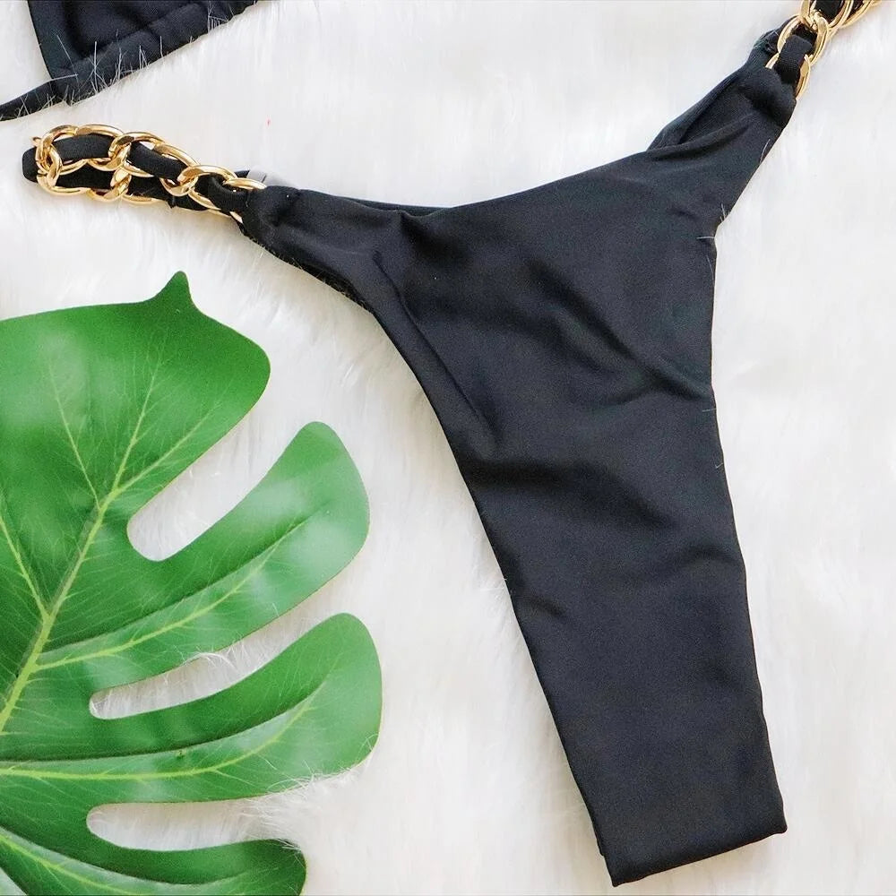 Sexy pinker Bikini-Set für Damen – ideal für Strand und Pool
