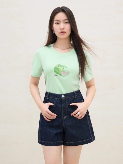 Zweiteiliges Damen-T-Shirt mit Trägern – schlichtes, modisches Design für den Sommer, vielseitig kombinierbar