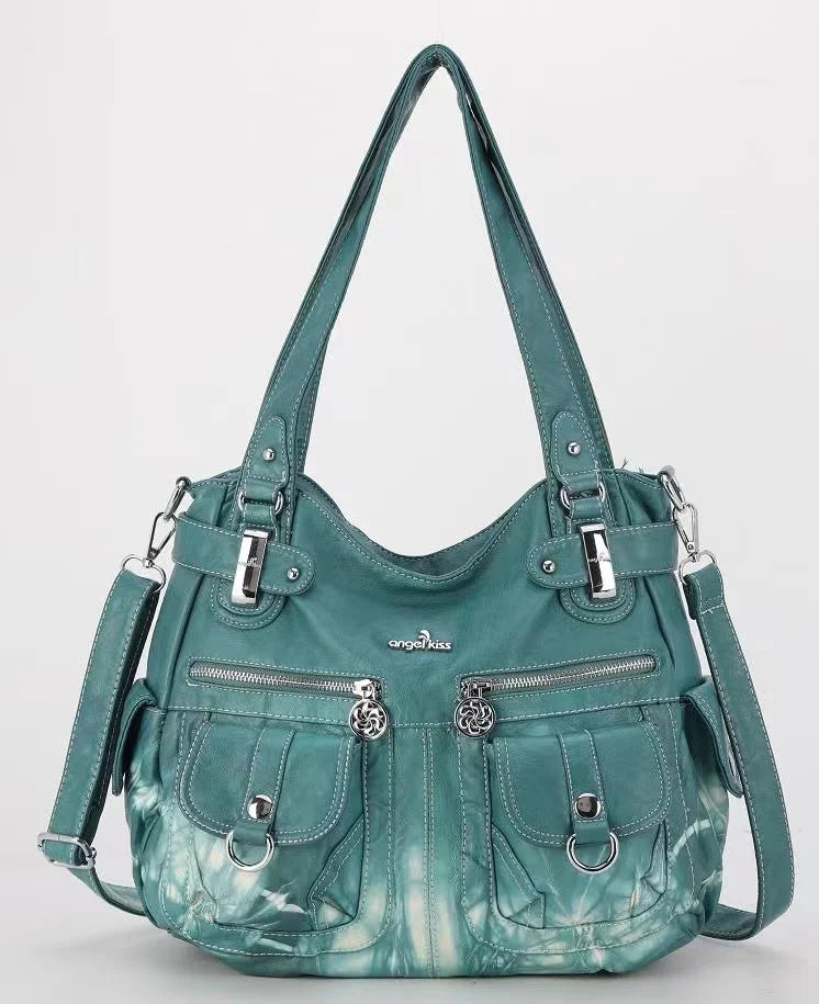 Damen-Handtasche Multifunktionale PU-Tasche Großes Fassungsvermögen Alltagsbegleiter
