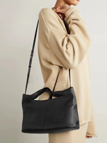 Damen-Umhängetasche Rindleder | Crossbody Abnehmbarer Gurt