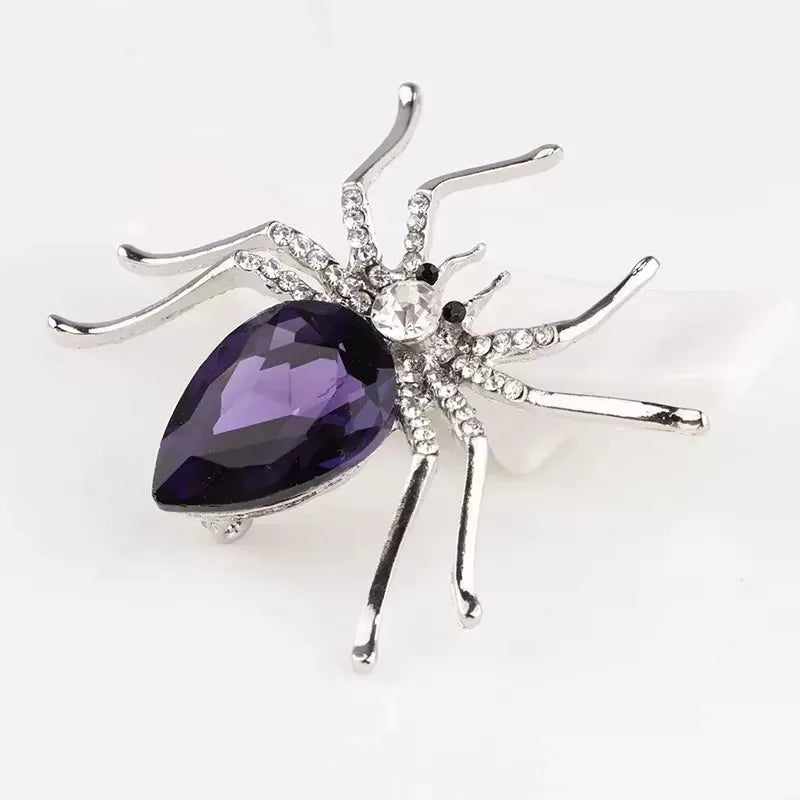 Brosche Spinne Insekt Retro Legierung Kragen Urlaub Zubehör Damen