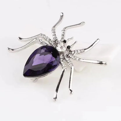 Brosche Spinne Insekt Retro Legierung Kragen Urlaub Zubehör Damen