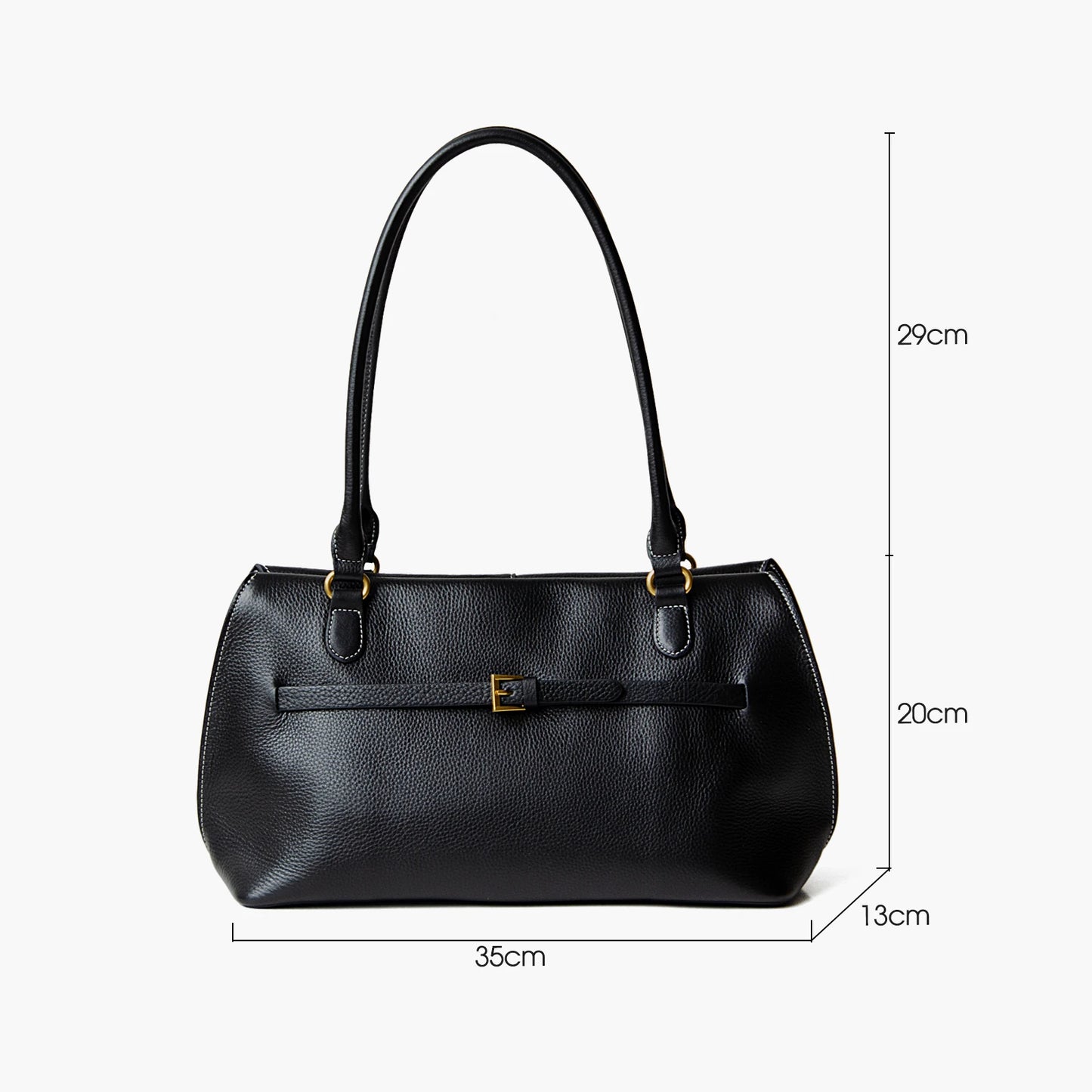 Damen Ledertote | Business Tasche Aus Vollnarbigem Leder