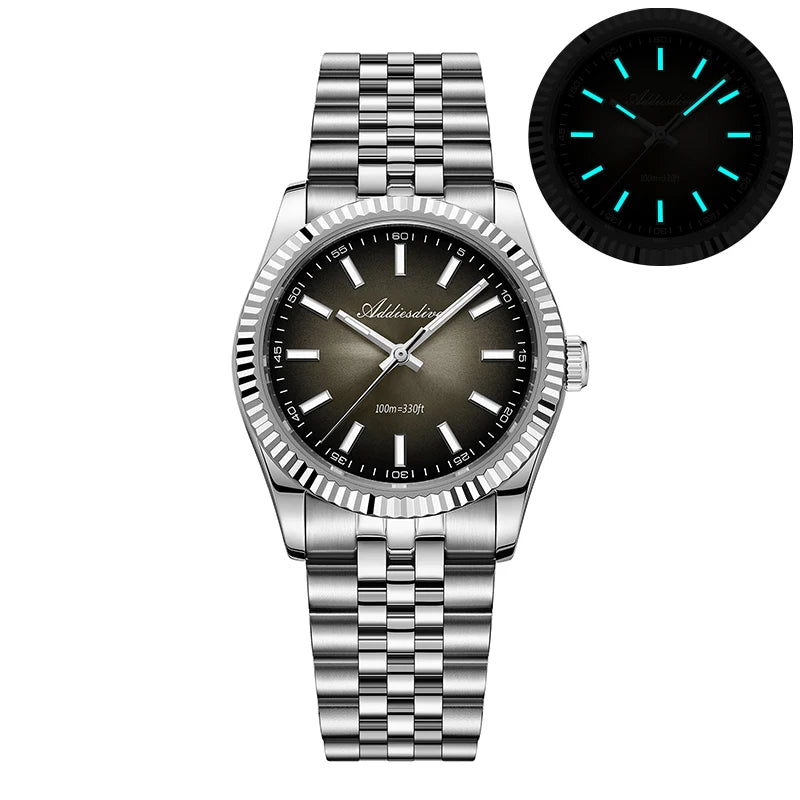 Herren-Quarzuhr mit Jubilee-Armband und Saphirglas