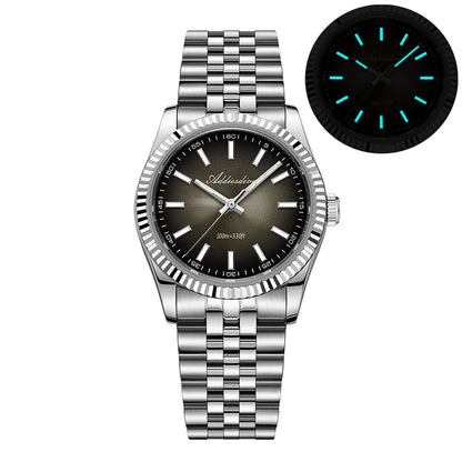 Herren-Quarzuhr mit Jubilee-Armband und Saphirglas