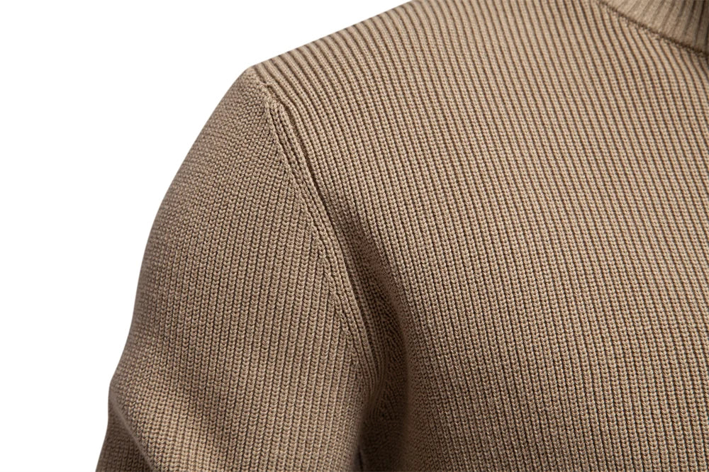 Herren Pullover im lässigen Stil mit Rollkragen für Herbst und Winter