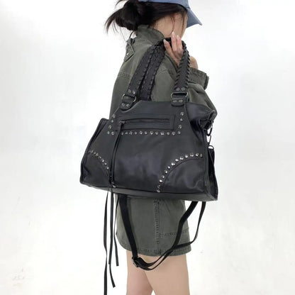 Damen-Tote Tasche Große Kapazität Aus Weichem PU-Leder Ideal für Alltag Reisen und Freizeit