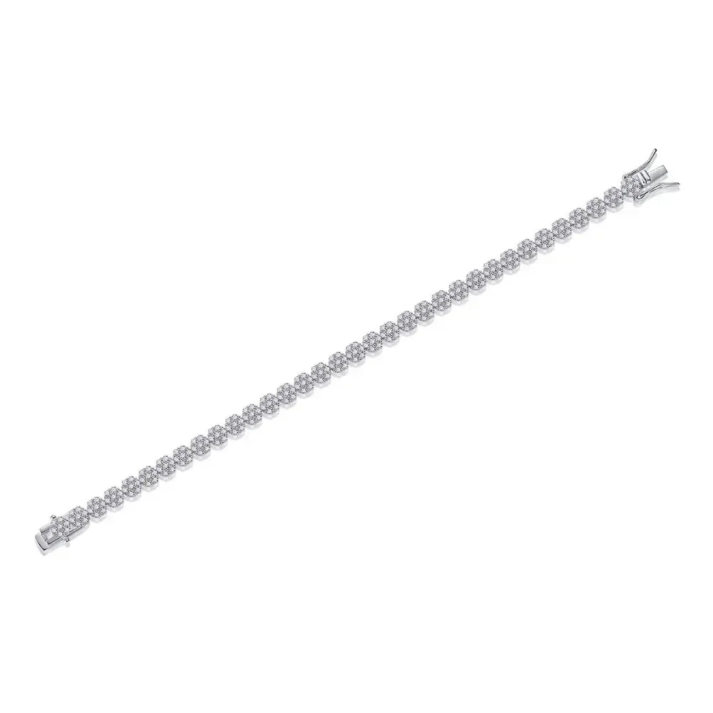 Damen-Armband klassisch mit Moissanit