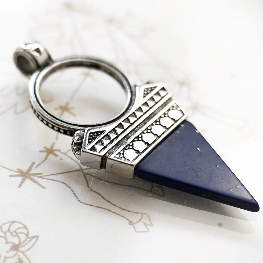 Damen-Charm-Anhänger Amulett magisch Natur Glück aus Sterlingsilber