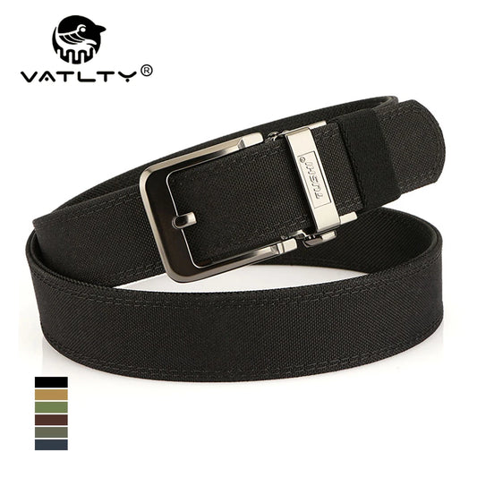Herren-Taktischer Gürtel 3,8 cm Breite Aus Nylon 1100D mit Zinklegierungs-Schnalle