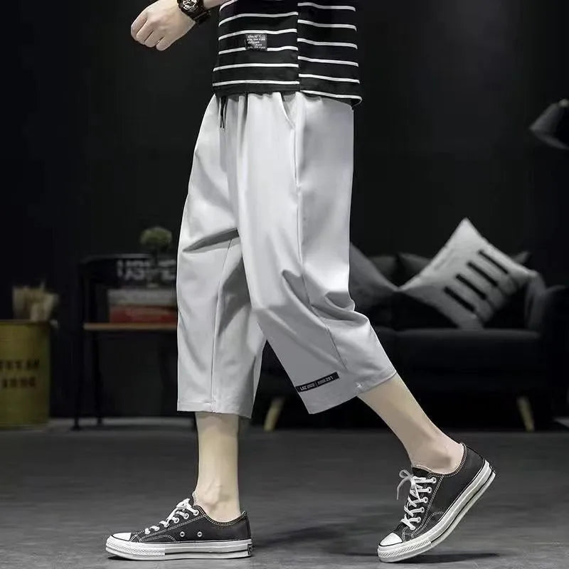 Lässige Herren-Sweatpants mit Kordelzug – ideal für Frühling und Herbst