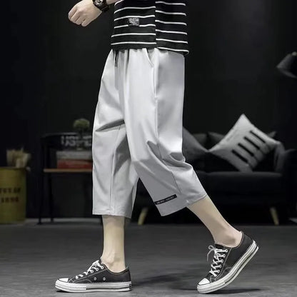 Lässige Herren-Sweatpants mit Kordelzug – ideal für Frühling und Herbst