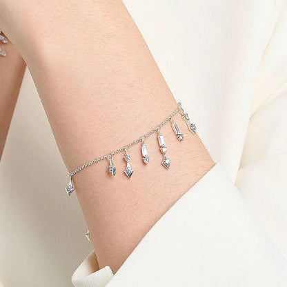 Damen-Armband Sonnenstrahlen Winter romantisch aus Sterlingsilber