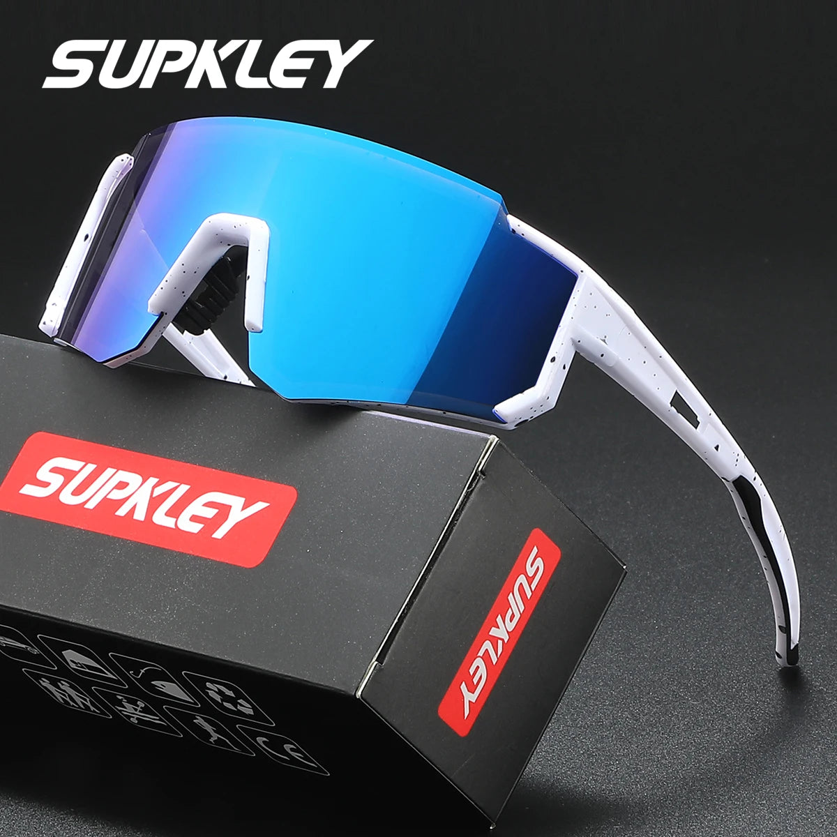 Sonnenbrille Nische TAC UV400 polarisiert Angeln Camping Unisex