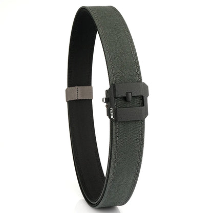 VATLY Rigid Tactical Gürtel Herren Nylon Automatik-Schnalle EDC IPSC