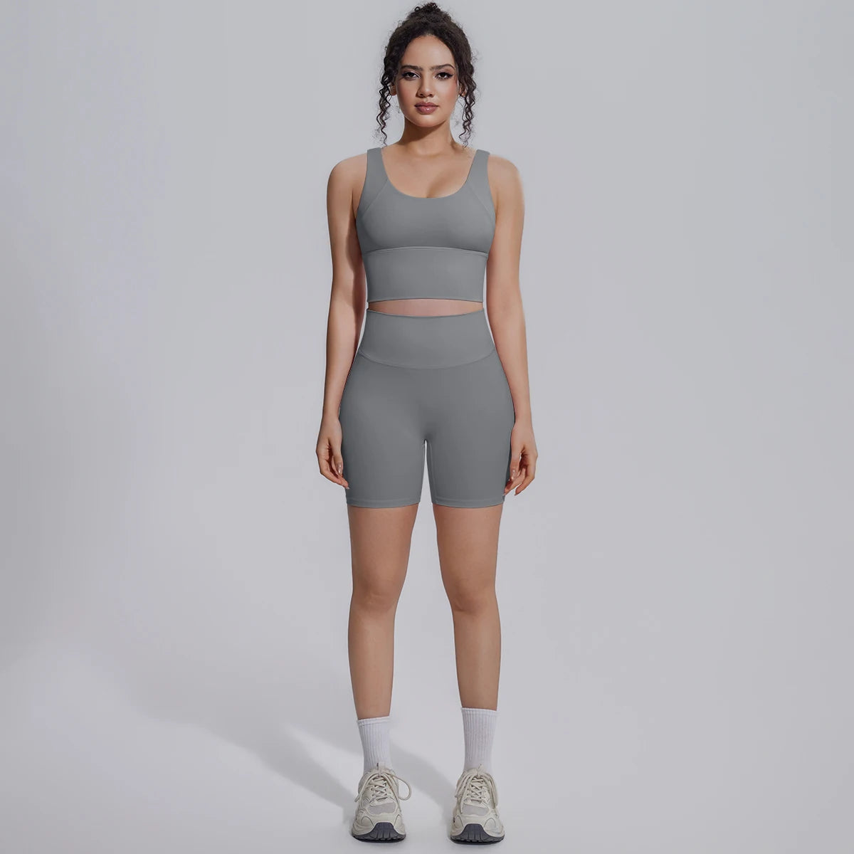 Damen Yoga Set Schnell Trocknend Hüfthebenset