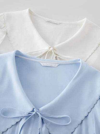 Sommerliches Damen-T-Shirt mit Perlen und kurzen Ärmeln – vielseitig kombinierbar und modisch chic