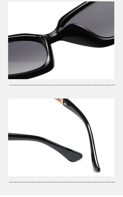 Damen-Sonnenbrille elegant Design Farbverlauf polarisiert UV400