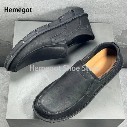 Elegante Herren-Loafer mit dicker Sohle – stilvoll & komfortabel