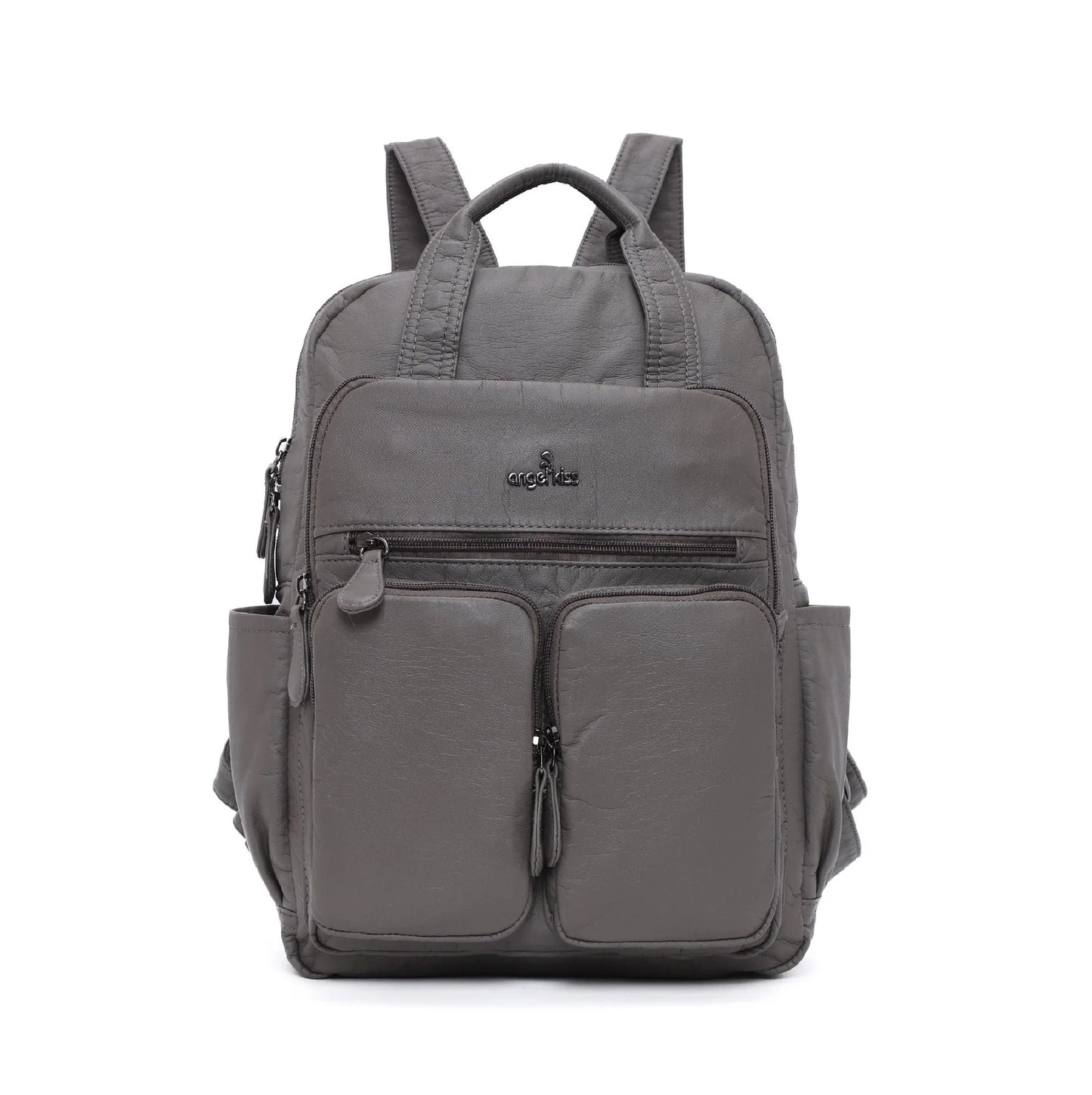 Unisex Schulrucksack Großes Fassungsvermögen mit Mehrfachtaschen und weichen Schultergurten für Alltag und Schule