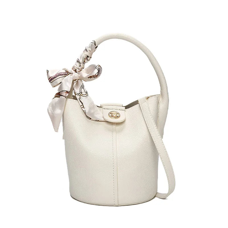 Damen Schultertasche aus PU-Leder mit Top-handle und Crossbody