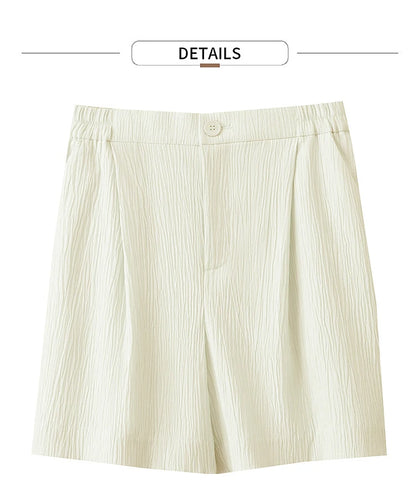 Damen Blazer Shorts aus leichtem Material für den Sommer 2025 mit Taschen