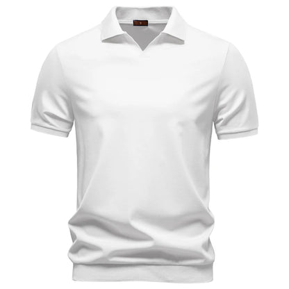 Hochwertiges Atmungsaktives Poloshirt Für Herren Mit Seidiger Weichheit