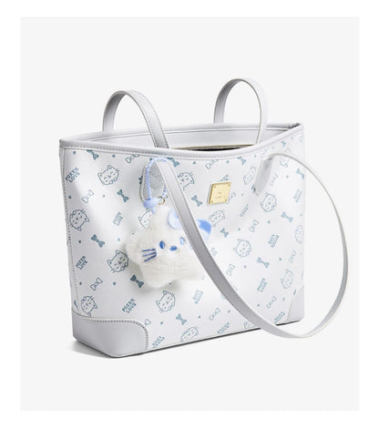 Damen Schultertasche Aus PVC-Leder Mit Großer Kapazität Im Alltag