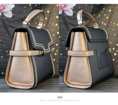Damen Handtasche mit Crossbody Flap