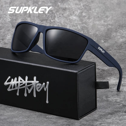 Sonnenbrille Sport Boxy UV400 polarisiert Fahren Wandern trendig