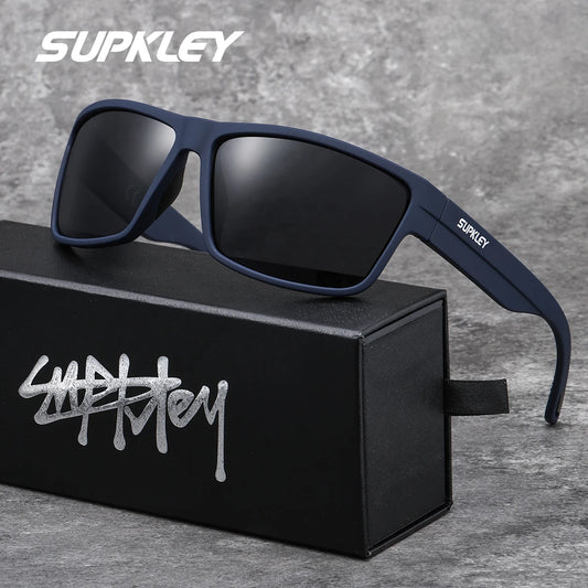 Sonnenbrille Sport Boxy UV400 polarisiert Fahren Wandern trendig