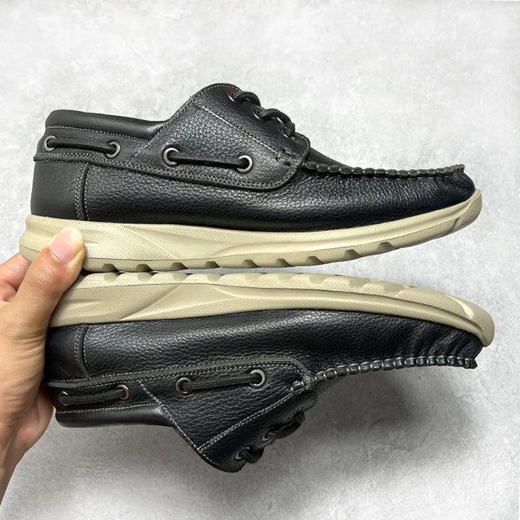 Schnürschuhe aus Echtleder für Herren – klassisch & bequem