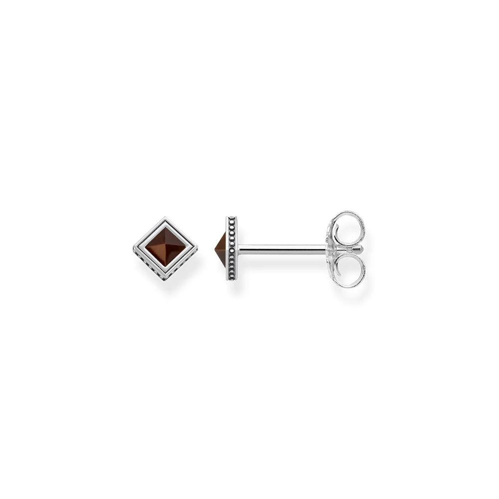 Damen-Ohrstecker Afrika ethnisch 925 Sterlingsilber