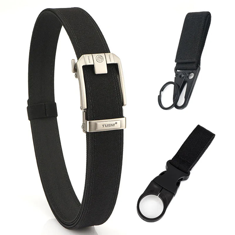 Herren-Taktischer Gürtel Aus 1100D Nylon Mit Robuster Metallschnalle Für Outdoor, Militär Und Arbeit