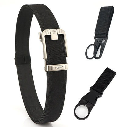 Herren-Taktischer Gürtel Aus 1100D Nylon Mit Robuster Metallschnalle Für Outdoor, Militär Und Arbeit