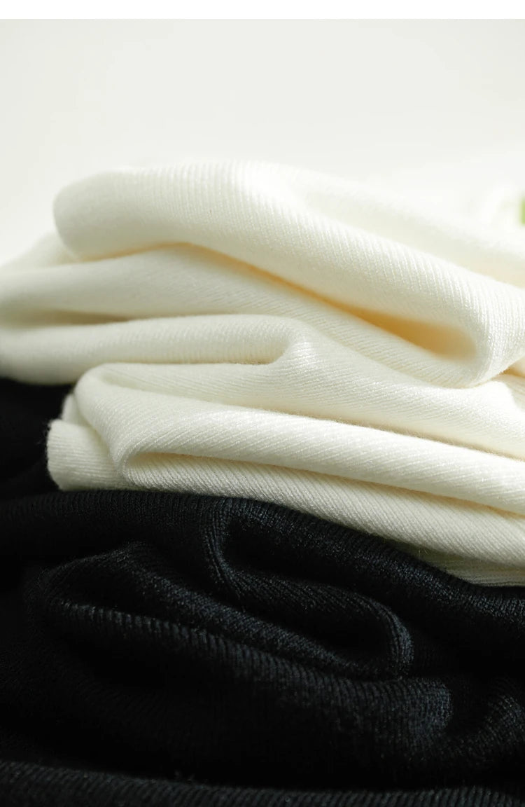 Damen-Halbrollkragen-Pullover Slim Farbkontrast Wolle-Mix Winter