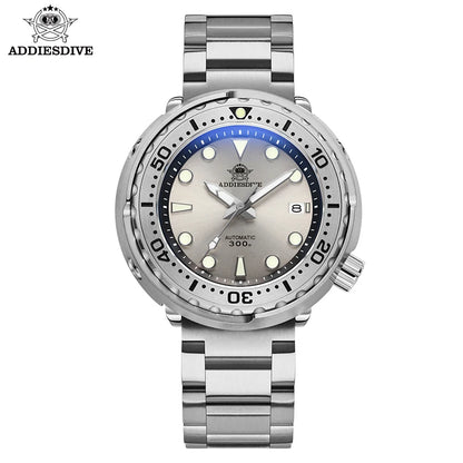 Herren-Tuna-Taucheruhr mit Automatikwerk und 300 m Tiefe