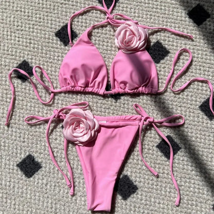Sexy Bikini-Set für Damen mit Push-up-Effekt – Perfekt für Strand und Pool