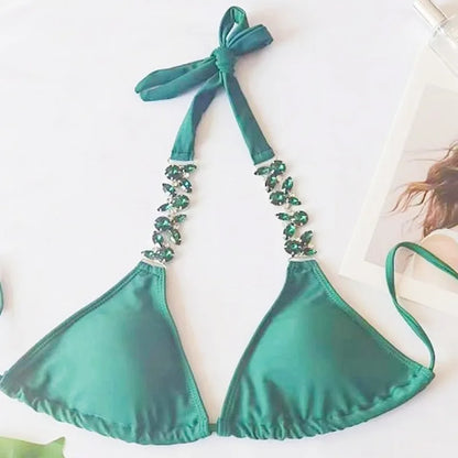 Sexy Damen-Bikini-Set mit vier Teilen – ideal für Strand und Pool