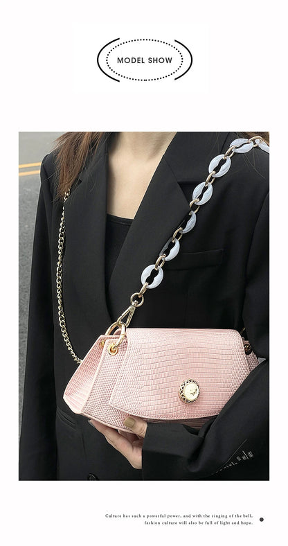 Damen Schultertasche aus PU-Leder Crossbody Travel Fashion