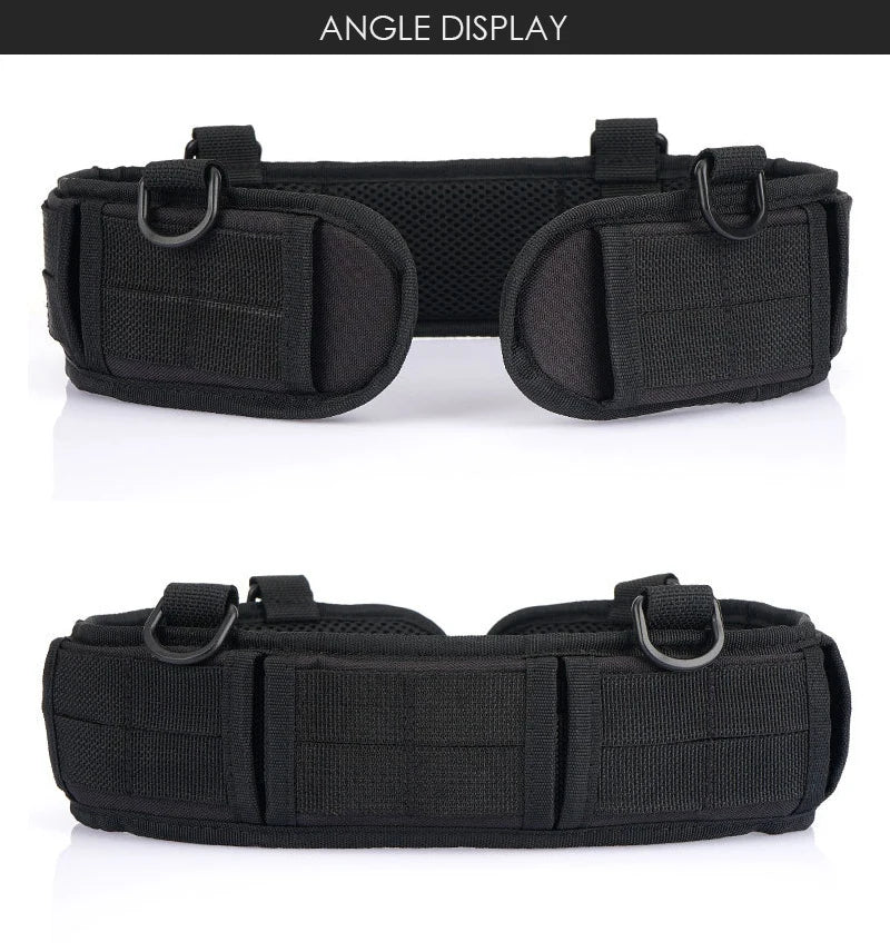 VATLY Hunting Tactical Gürtel Herren Nylon Schnellverschluss MOLLE Breit