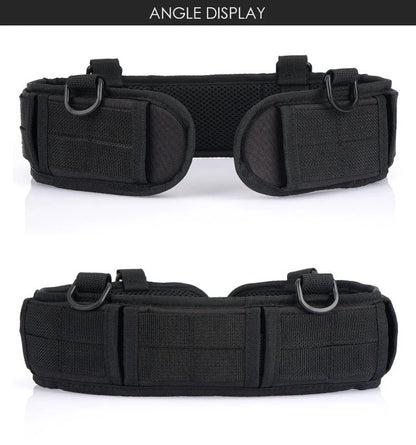 VATLY Hunting Tactical Gürtel Herren Nylon Schnellverschluss MOLLE Breit