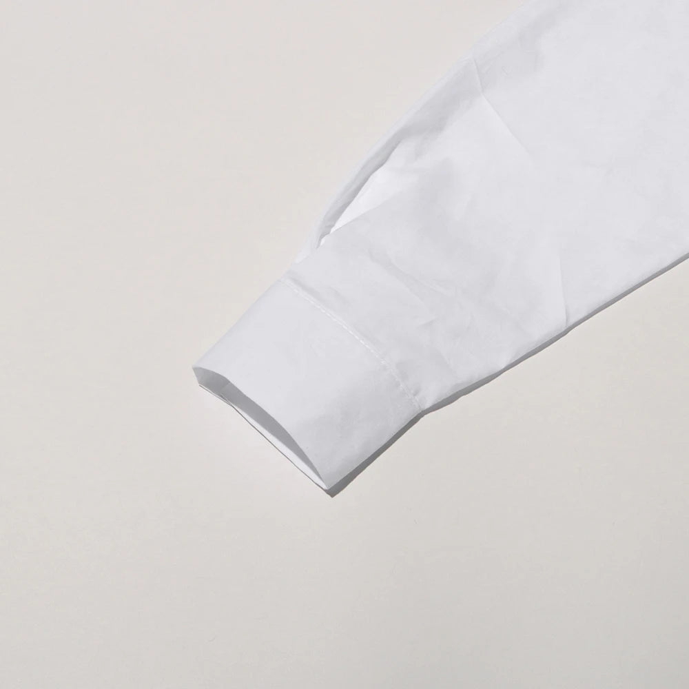 Eleganter Damen-Tunikablazer mit Reverskragen und langen Ärmeln im Patchwork-Design – ideal für die Straße