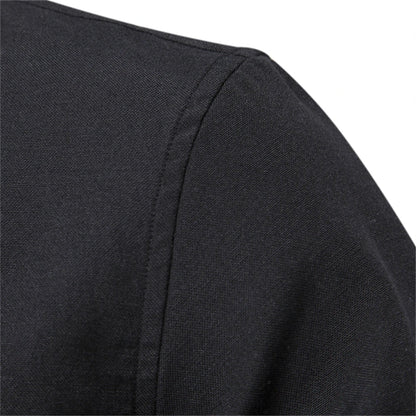 Herren Oxford Hemd aus Baumwolle mit langen Ärmeln für Casual-Look