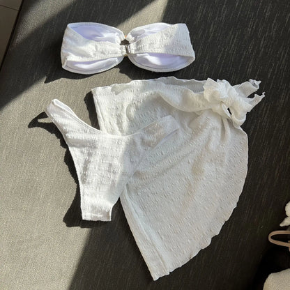Sexy Bikini-Set in Pink mit Push-up-Effekt – Perfekt für Strand und Pool