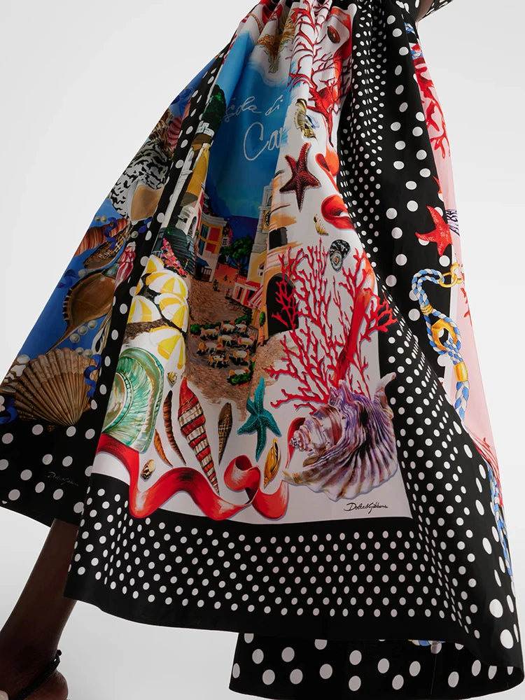 Farbblock-Blazer mit schmaler Passform, Print und Patchwork-Design für Damen – mit Reverskragen und langen Ärmeln.