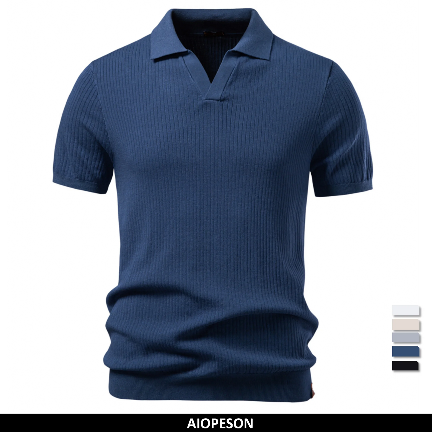 Premium Herren Poloshirt Atmungsaktiv Klassisch Elegant Für Männer